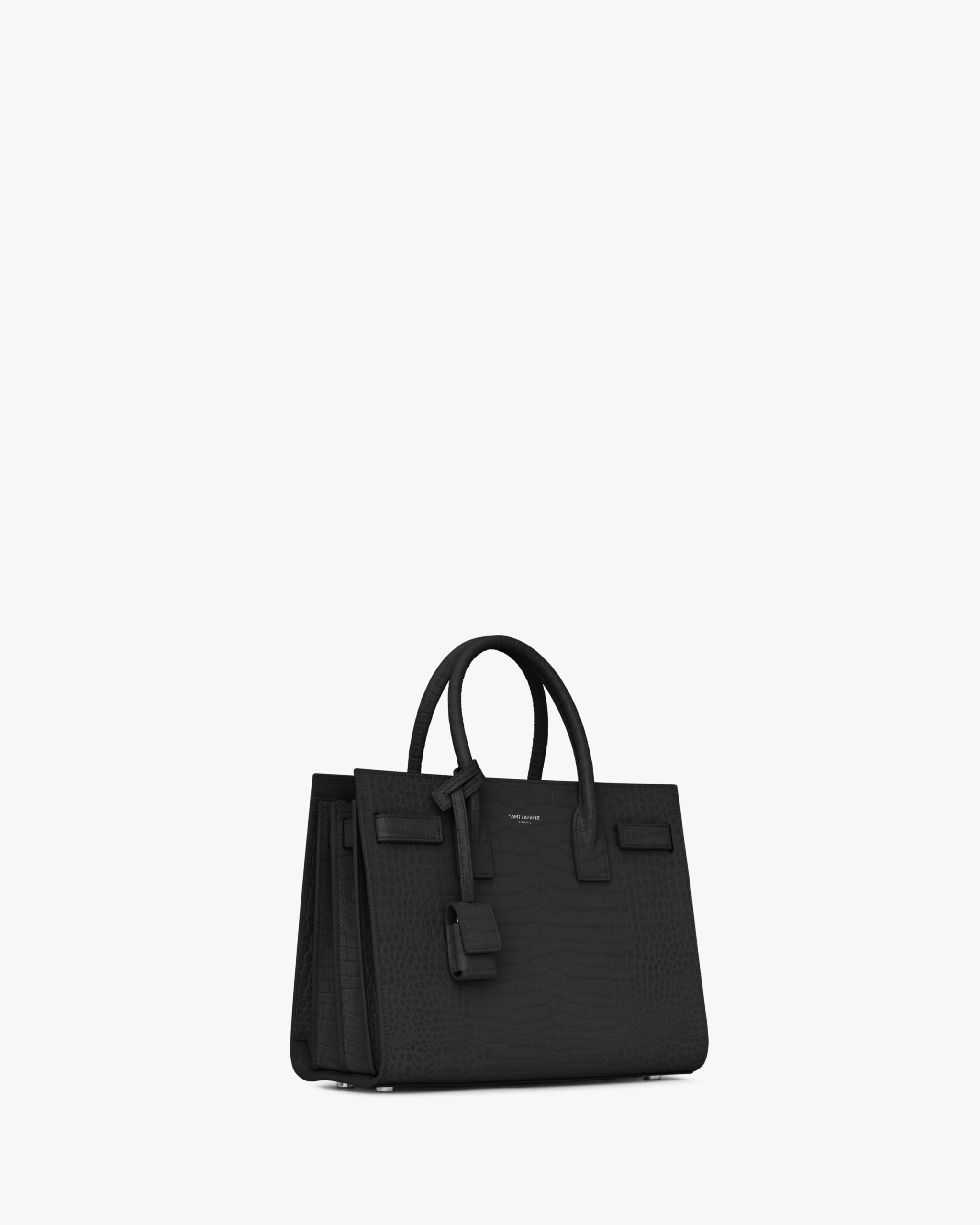 YSL SAC DE JOUR IN CROCODILE-EMBOSSED LEATHER – baby - Image 5